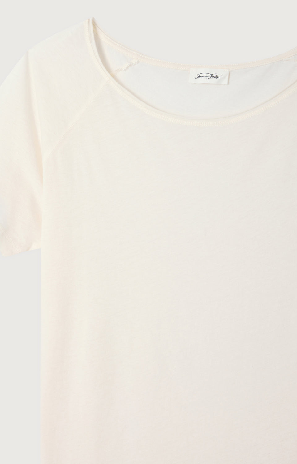 T-SHIRT MC COL BATEAU