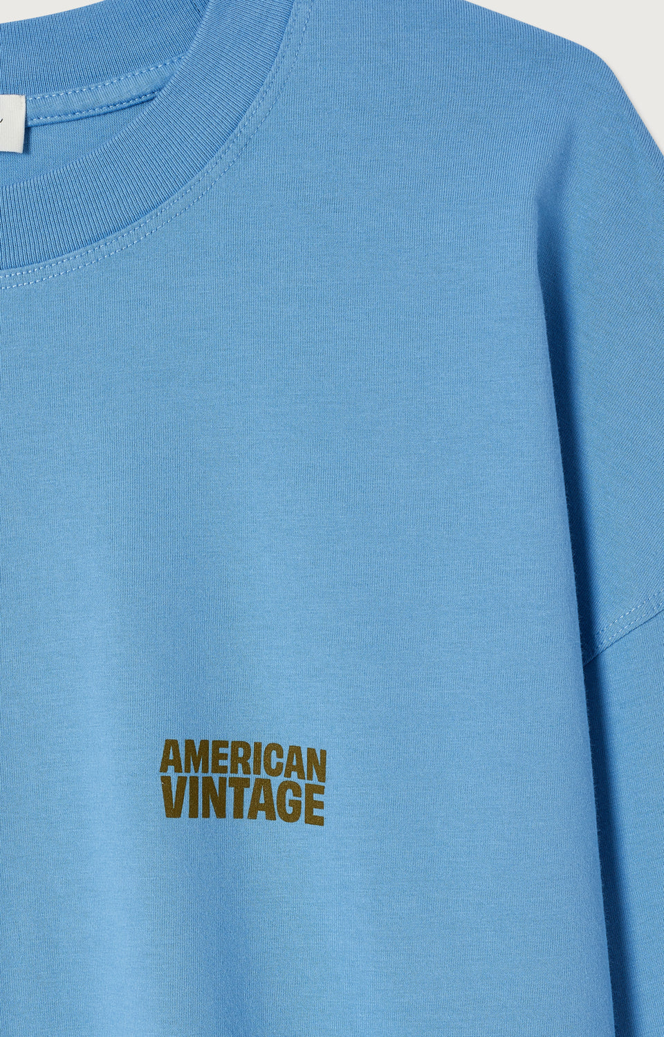 T-SHIRT MI LONG AMPLE ML COL ROND