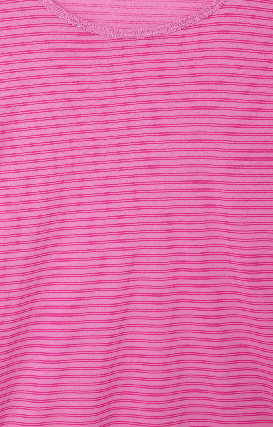 T-SHIRT AMPLE ML COL ROND RAYE