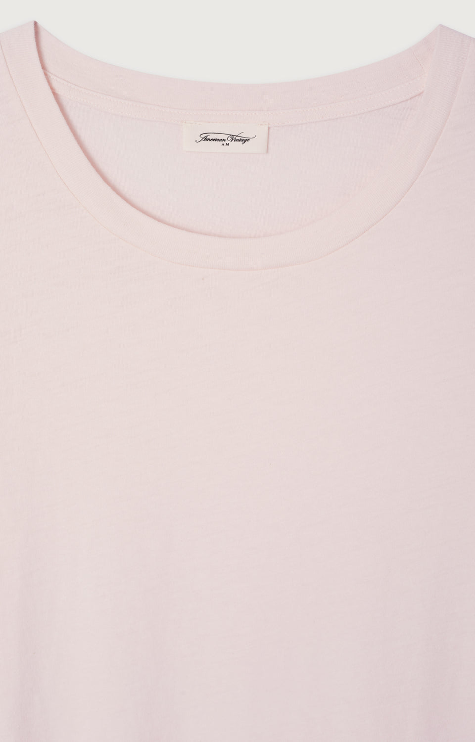 T-SHIRT DROIT MC COL ROND