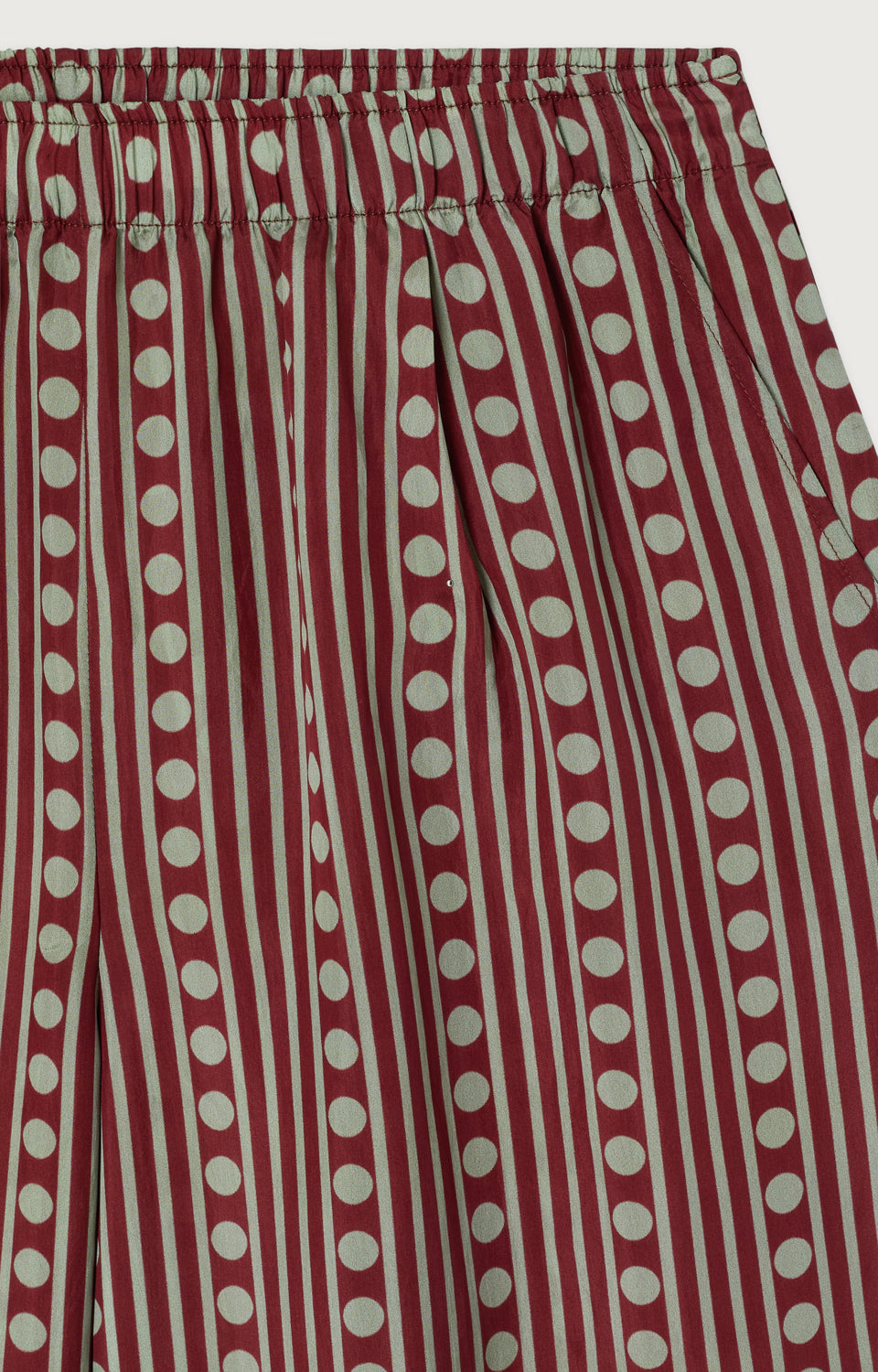 PANTALON DROIT TAILLE HAUTE
