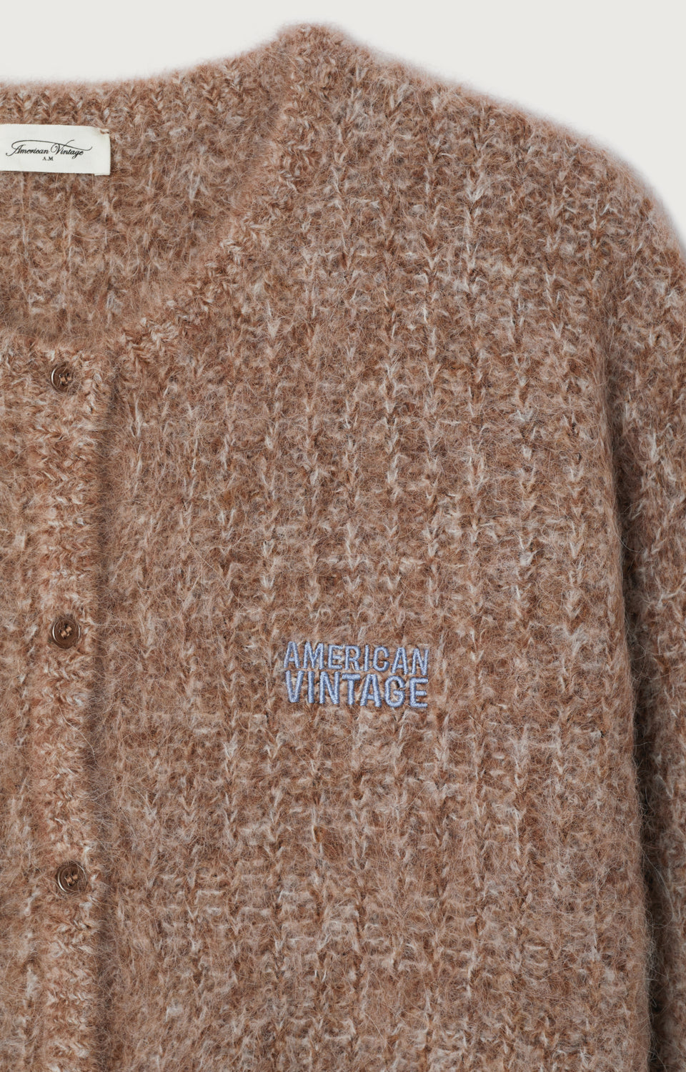 GILET COURT ML BOUTONNE