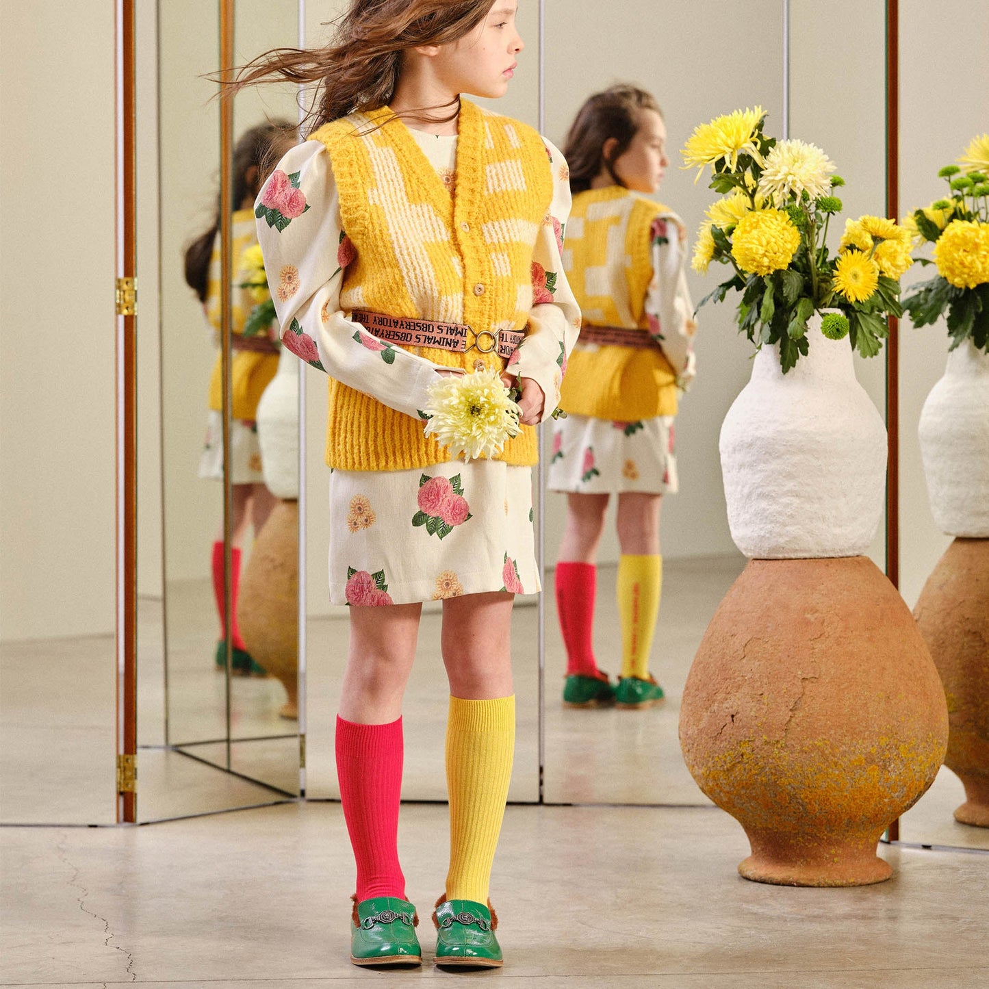 Boys & Girls Yellow Vest