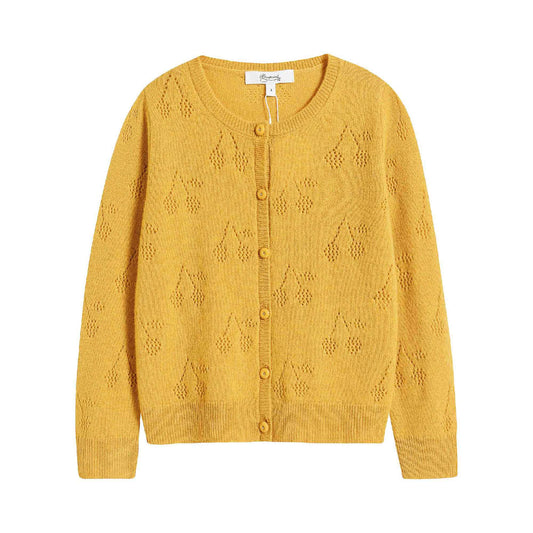 Girls Buttercup Cashmere Cardigan