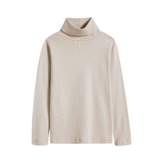 Girls Cement Cotton Turtleneck