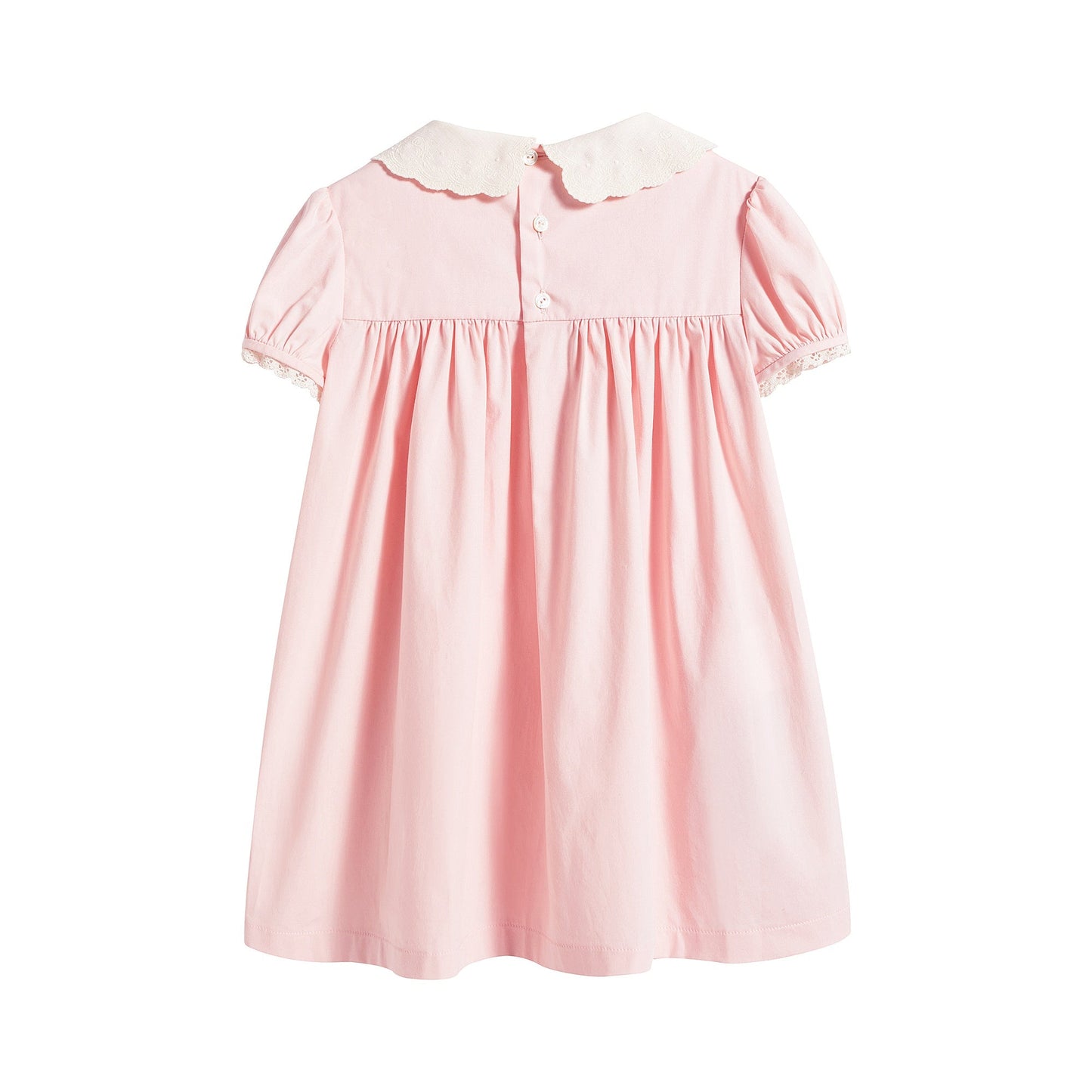 Baby Girls Pink Cotton Dress
