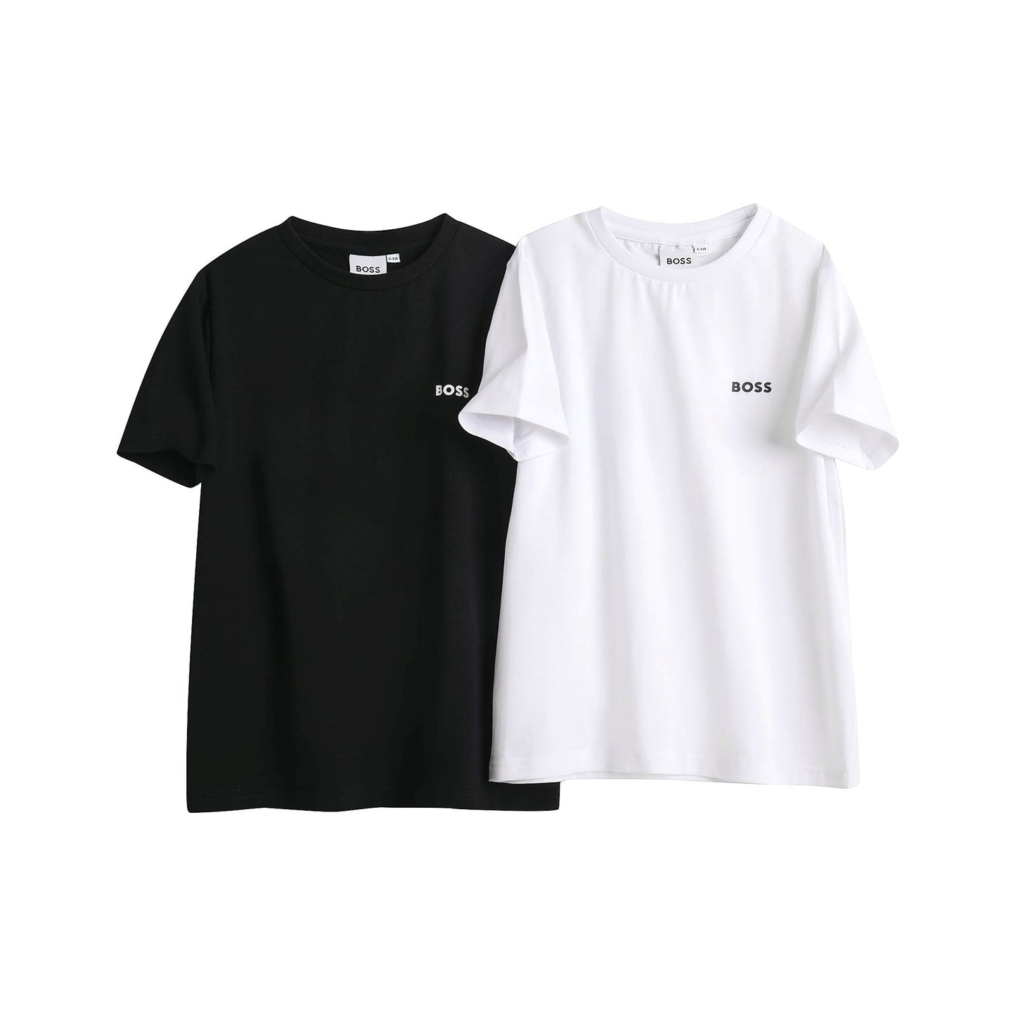 男童黑色Logo棉T恤套装(2件)