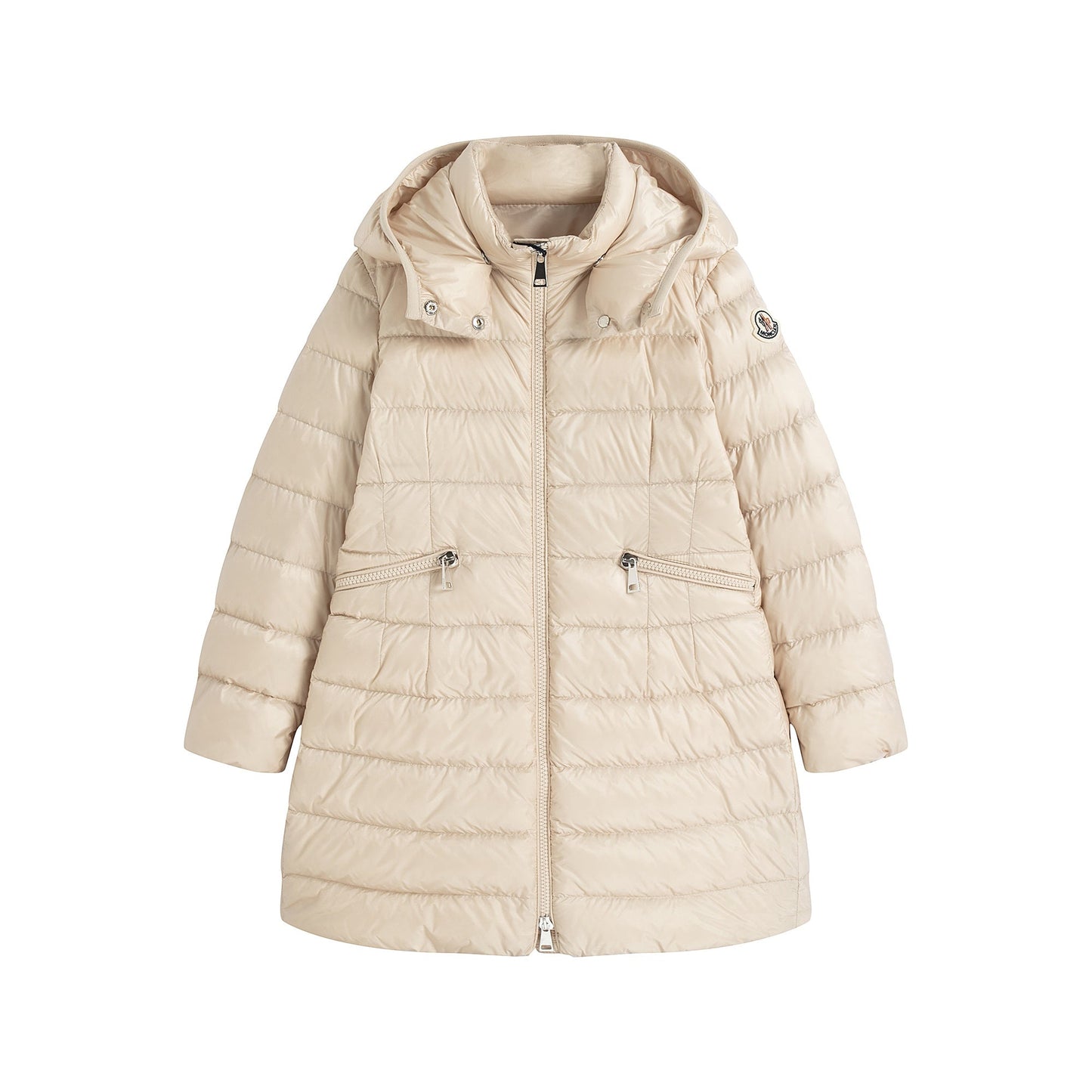 女童黄色"KAMELY"羽绒外套