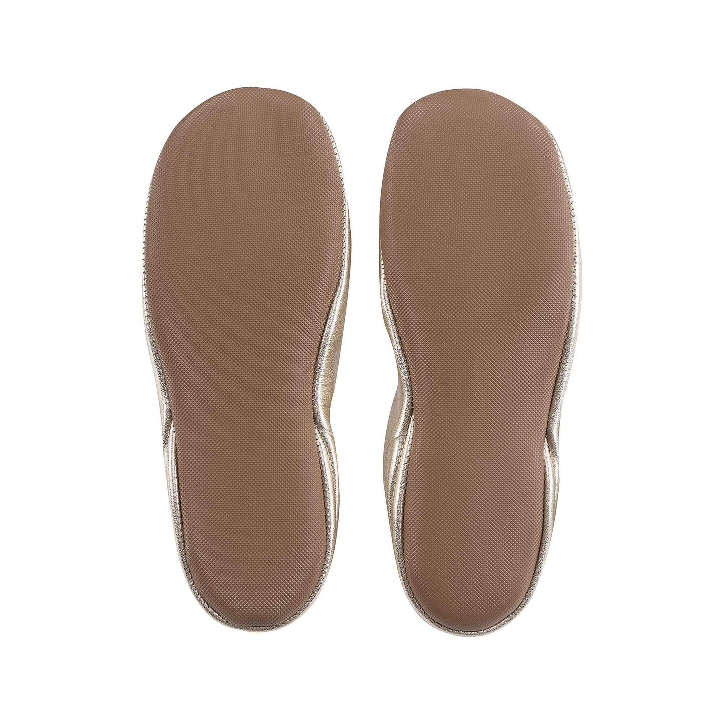 Girls Gold Stars Leather Shoes