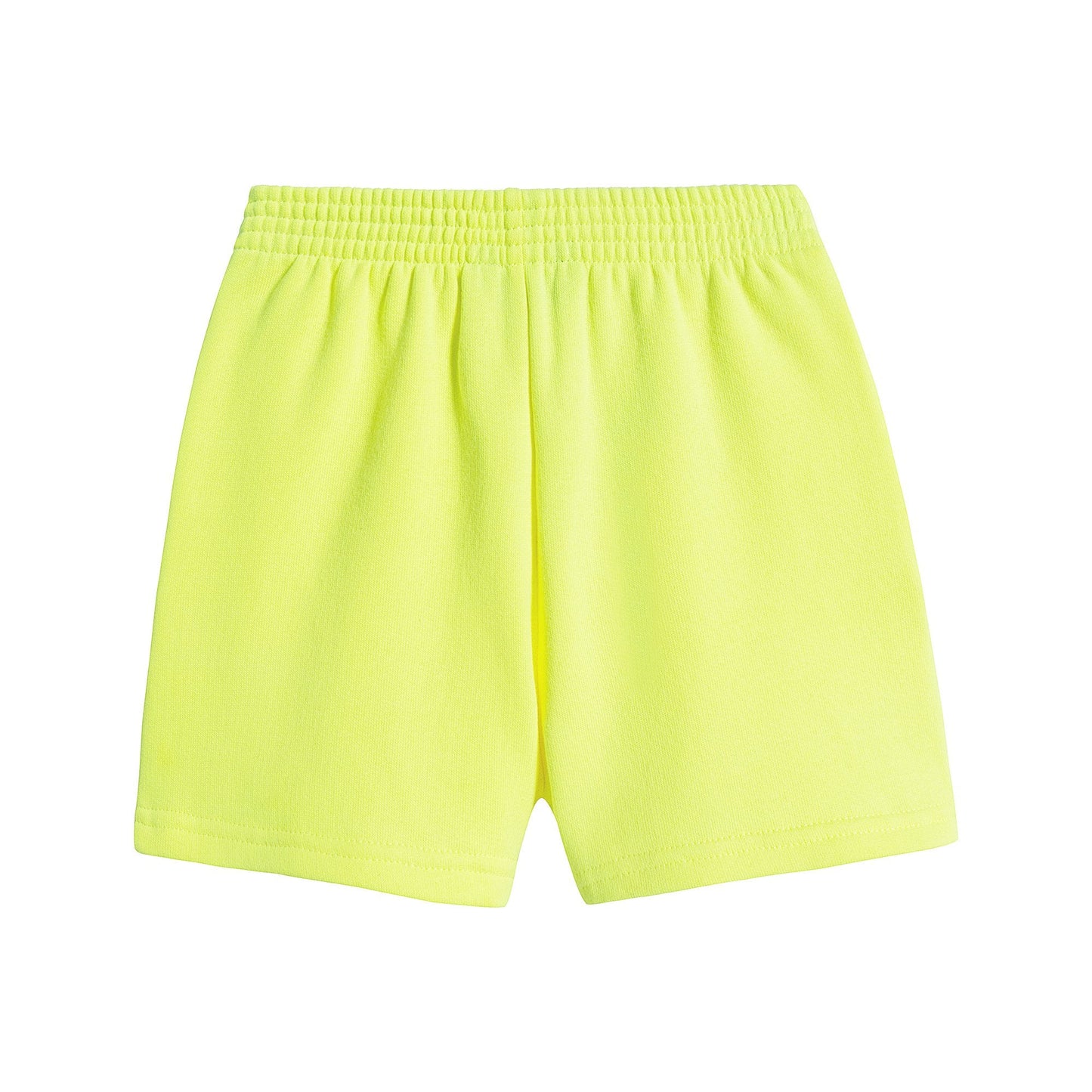 Boys & Girls Yellow Cotton Shorts