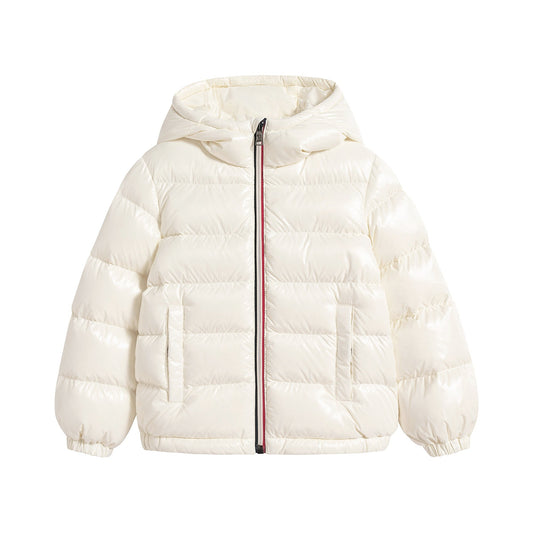 女婴白色"NEW AUBERT"羽绒夹克