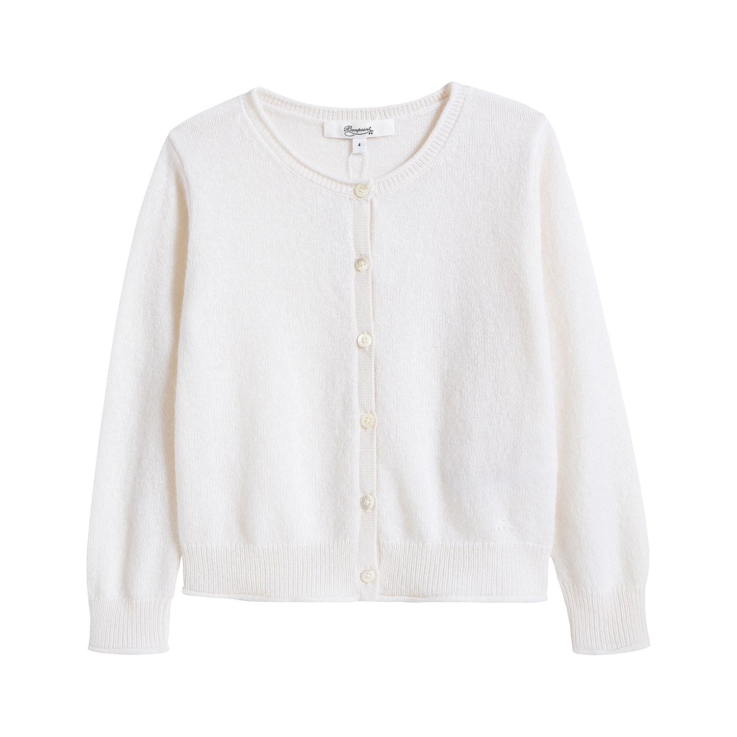 Boys & Girls Off White Cardigan