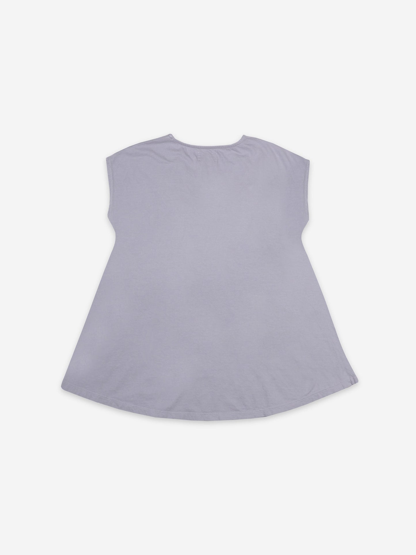 Girls Lavender Tomato Cotton Dress
