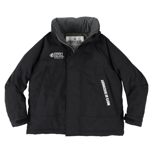 儿童黑色棉夹克