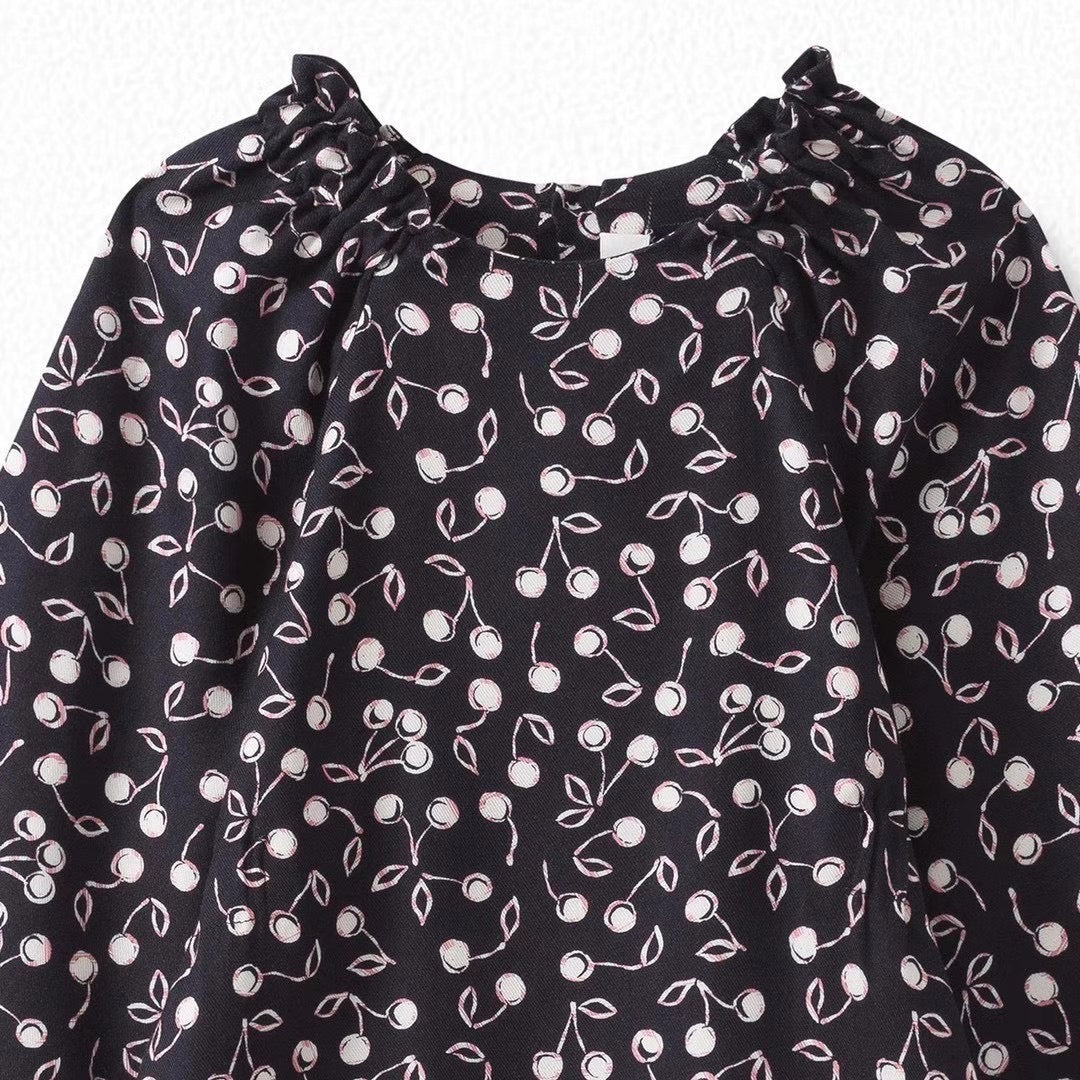 Girls Navy Dress