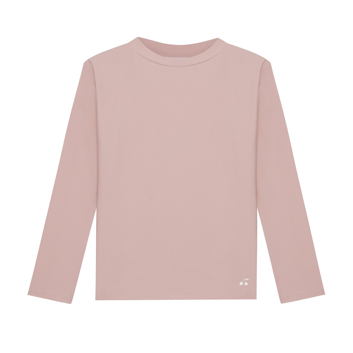 女童粉色Logo泳衣套装