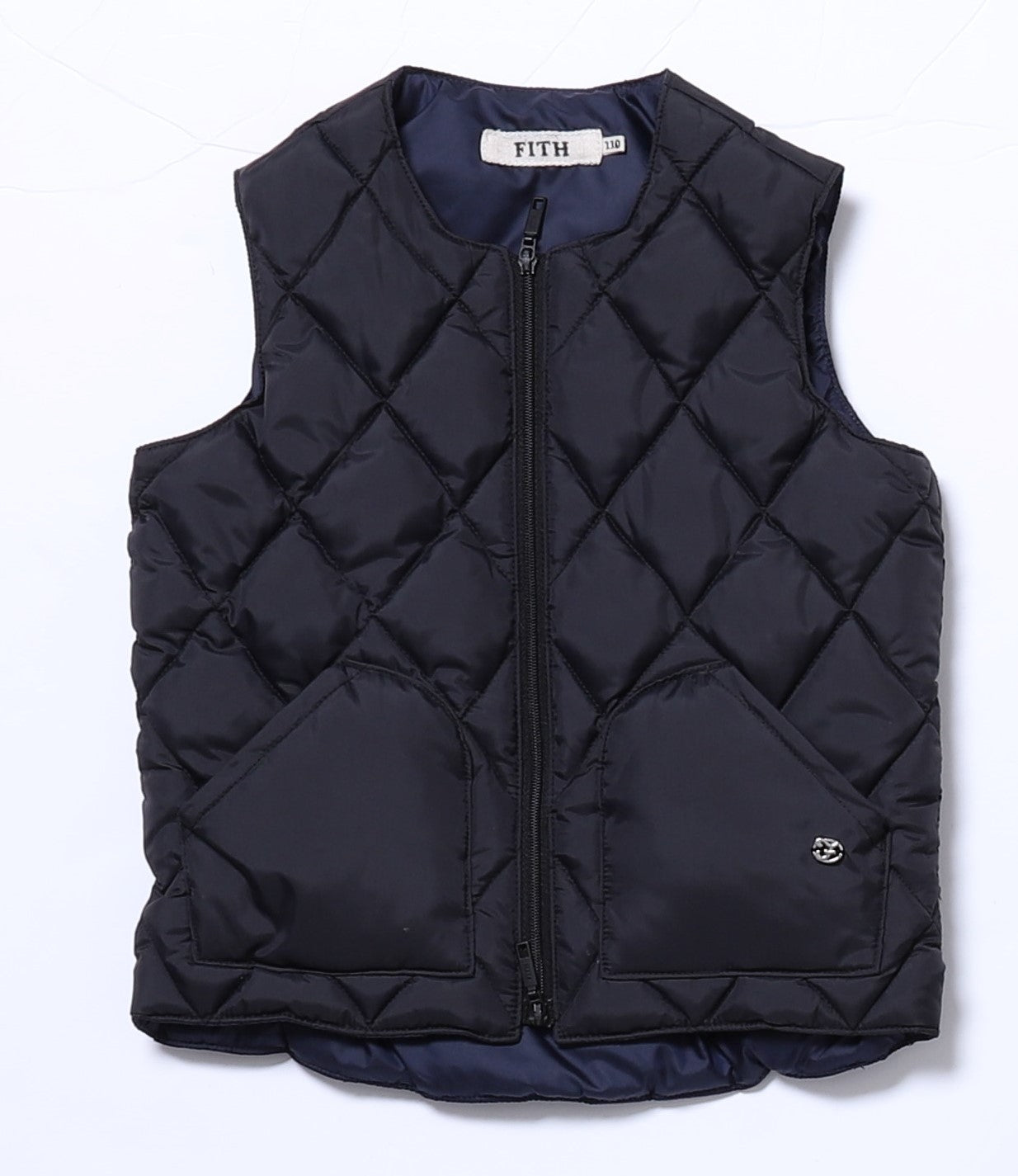 Boys Black Padded Vest