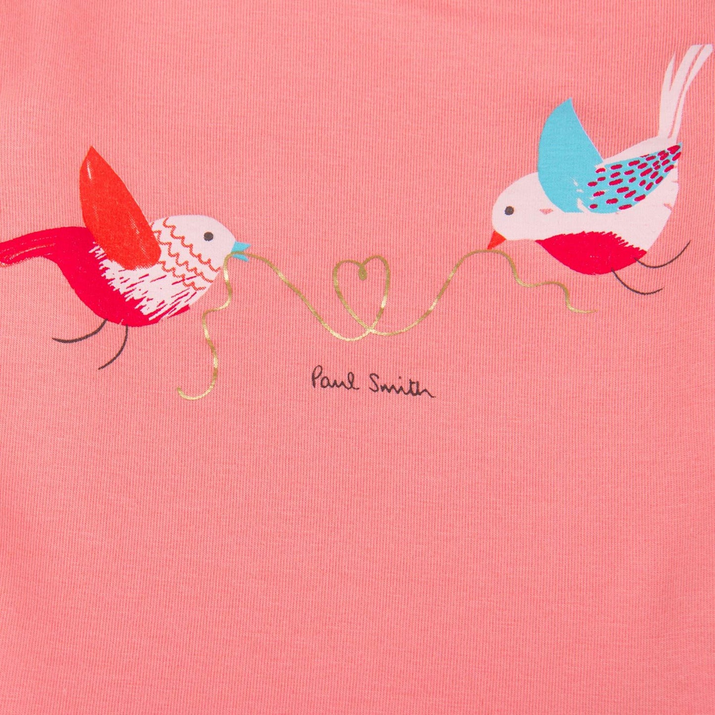 Baby Girls Pink Jasna Birds Printed Dress