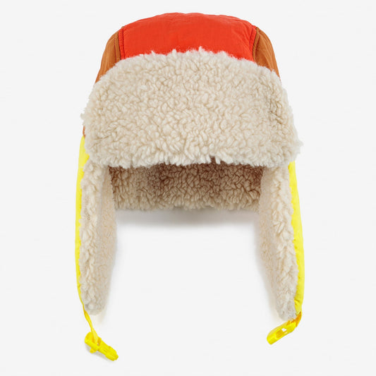 儿童彩色色块帽子