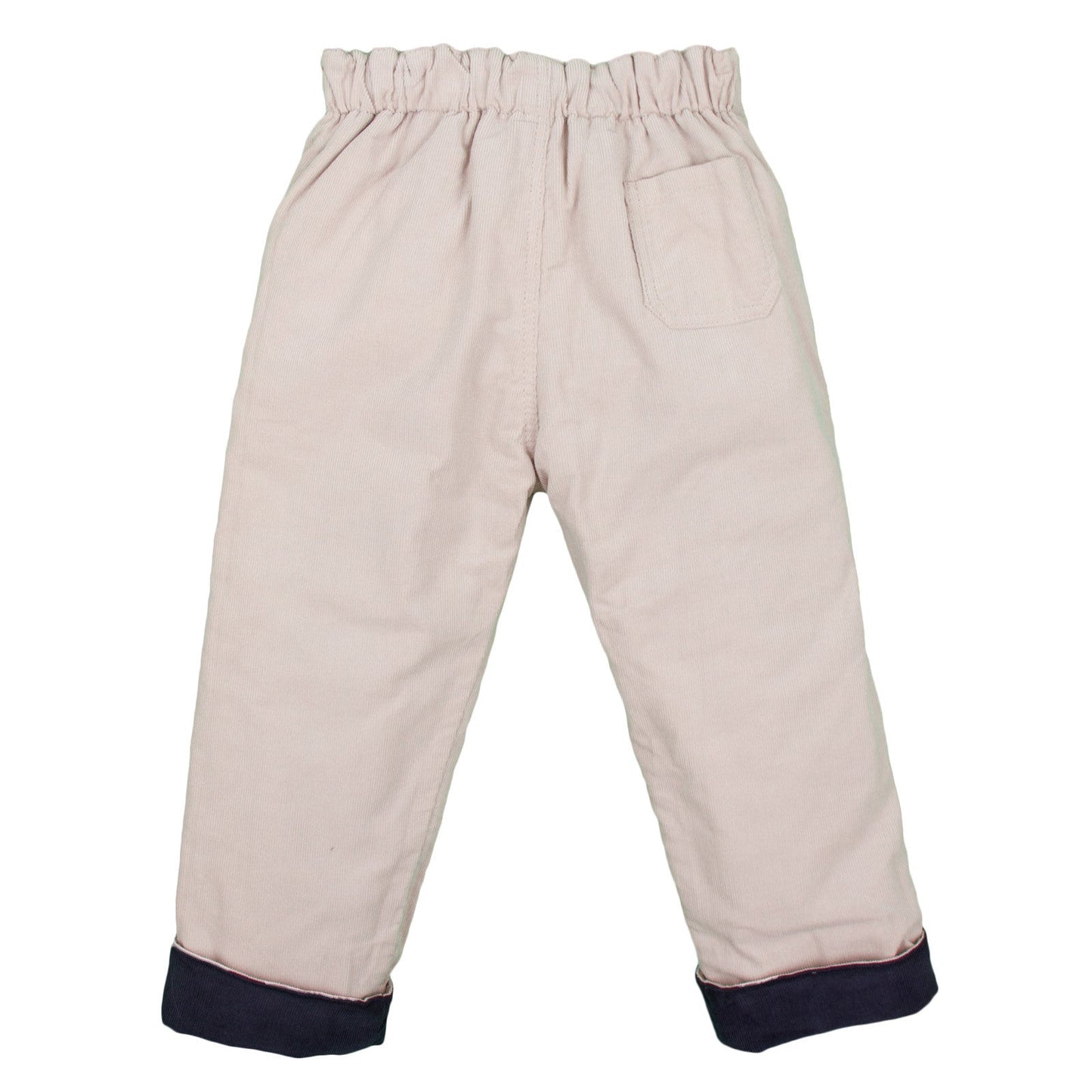 Baby Boys Navy Blue Reversible Pants