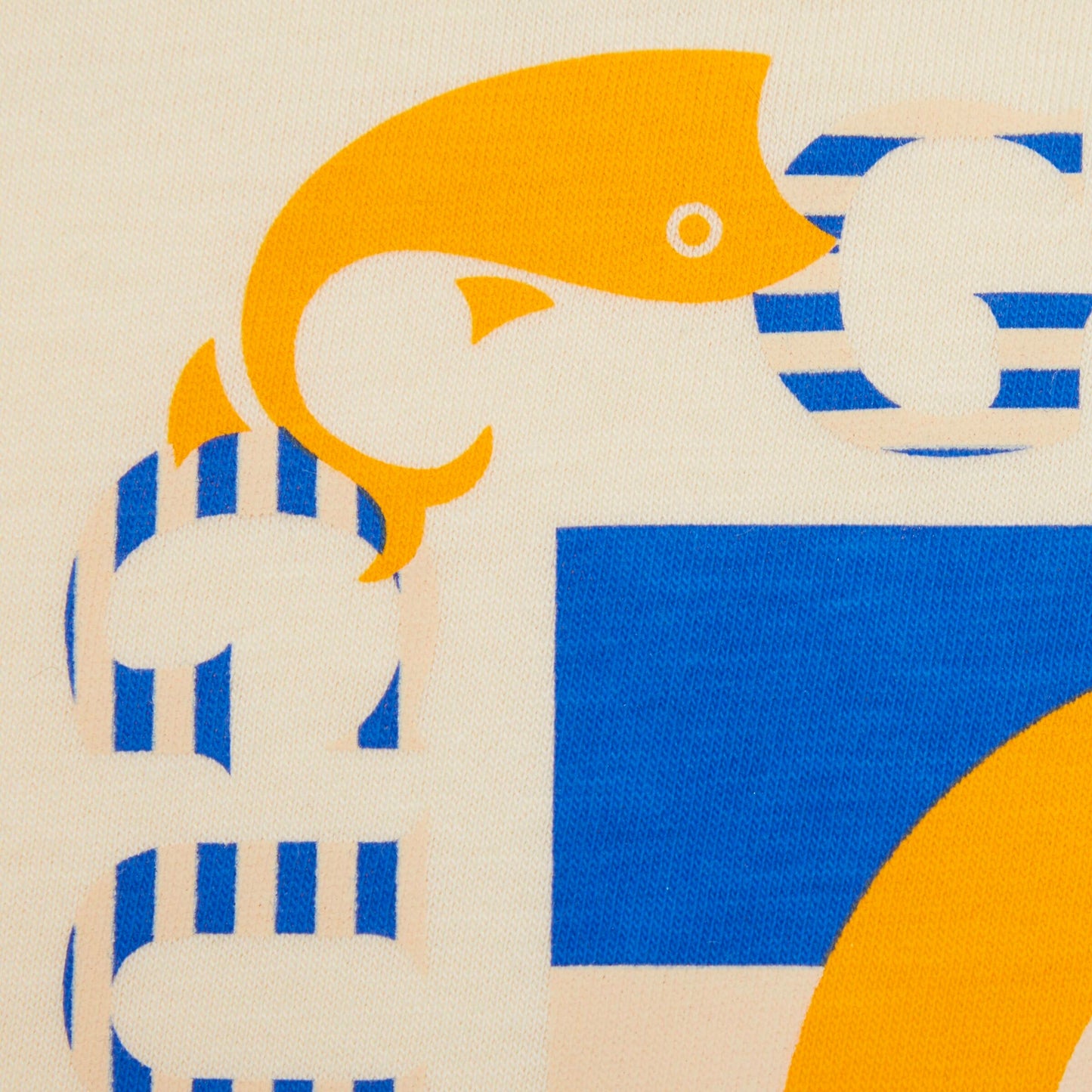 儿童白色Logo棉T恤