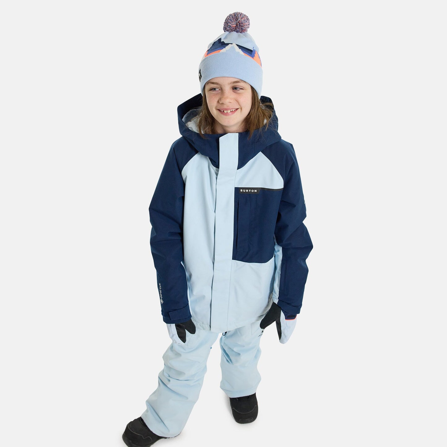 儿童蓝色"Gore-Tex"滑雪服