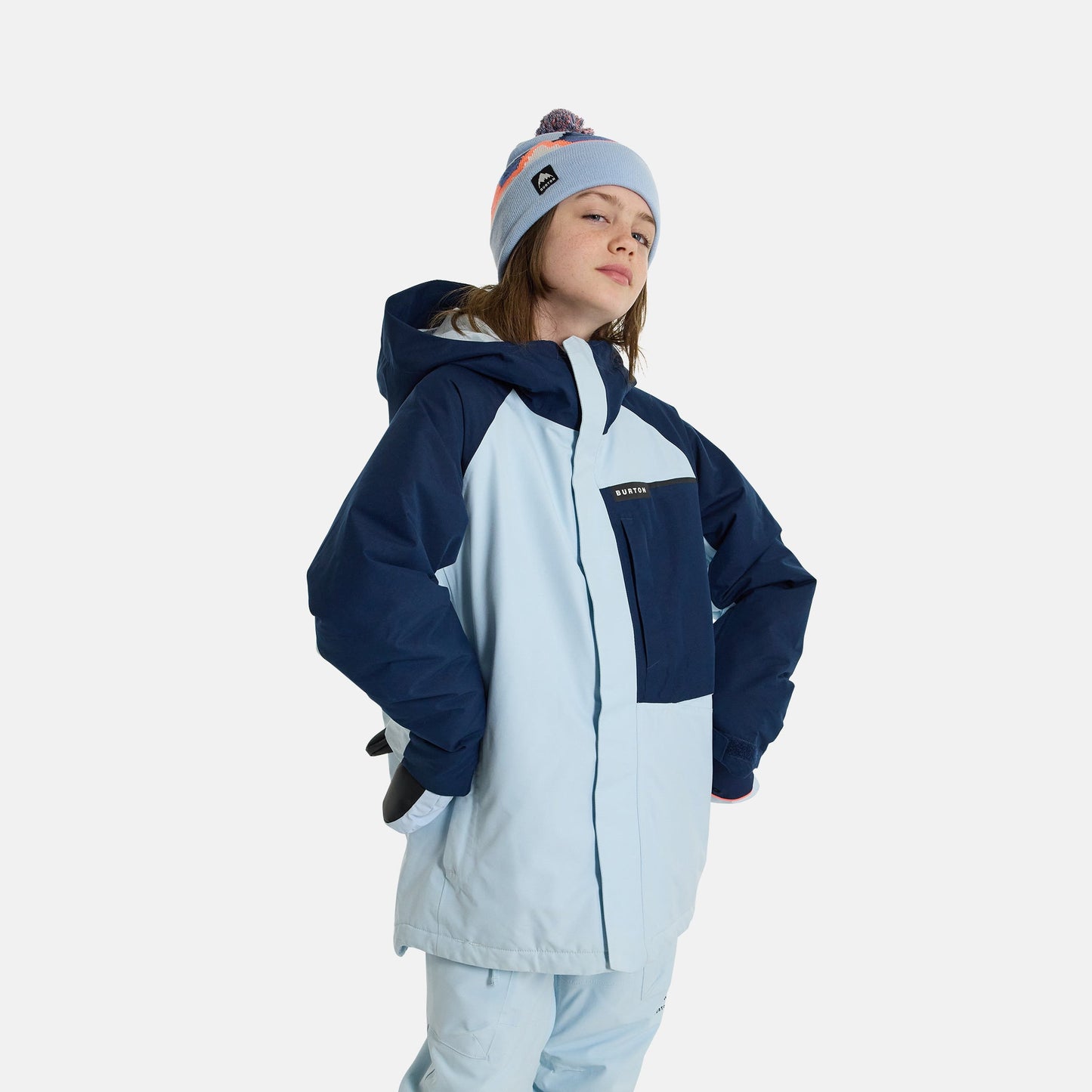 儿童蓝色"Gore-Tex"滑雪服