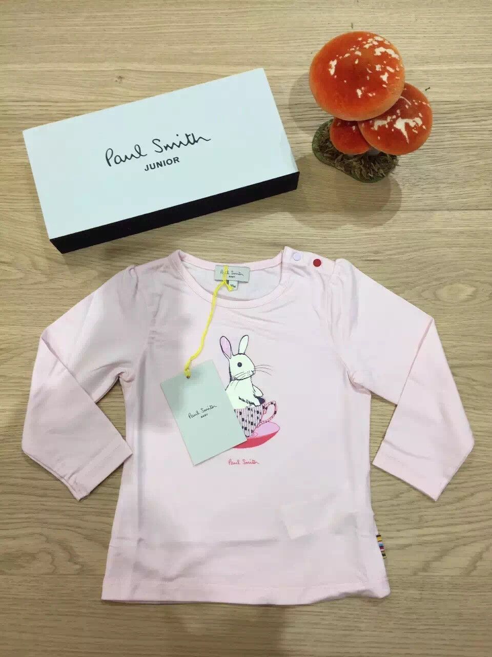 Pink Rabbit Printed Cotton T-Shirt