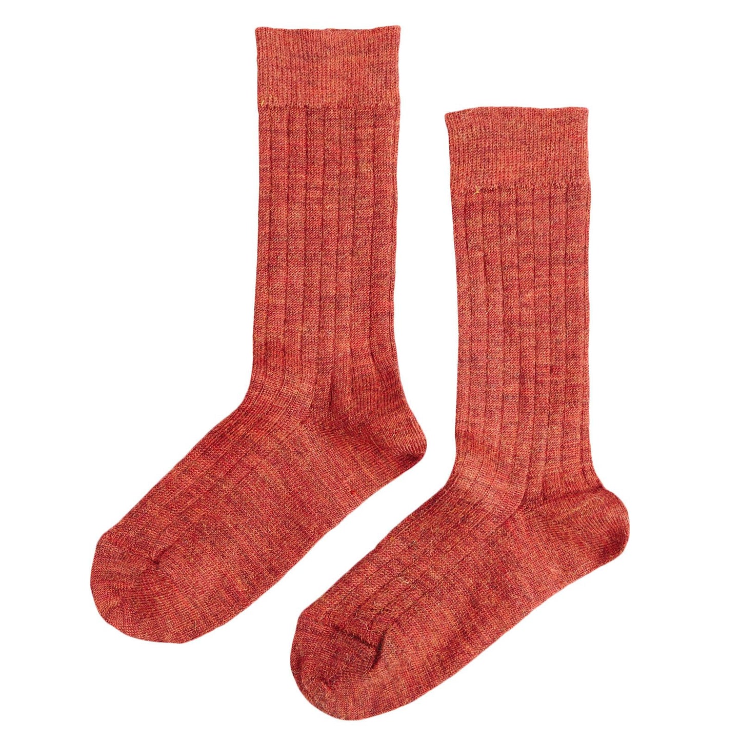Baby Red Knitted Rib Ankle Sock