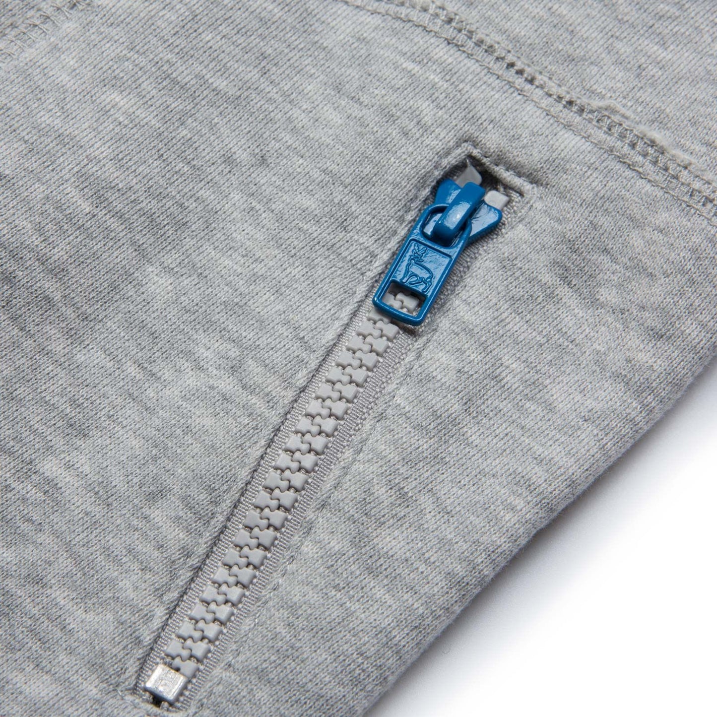 Bandit Boys Grey Hooded Zip-Up Top With Monster Print