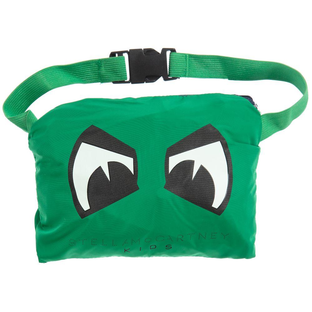 儿童绿色龙可收纳雨衣