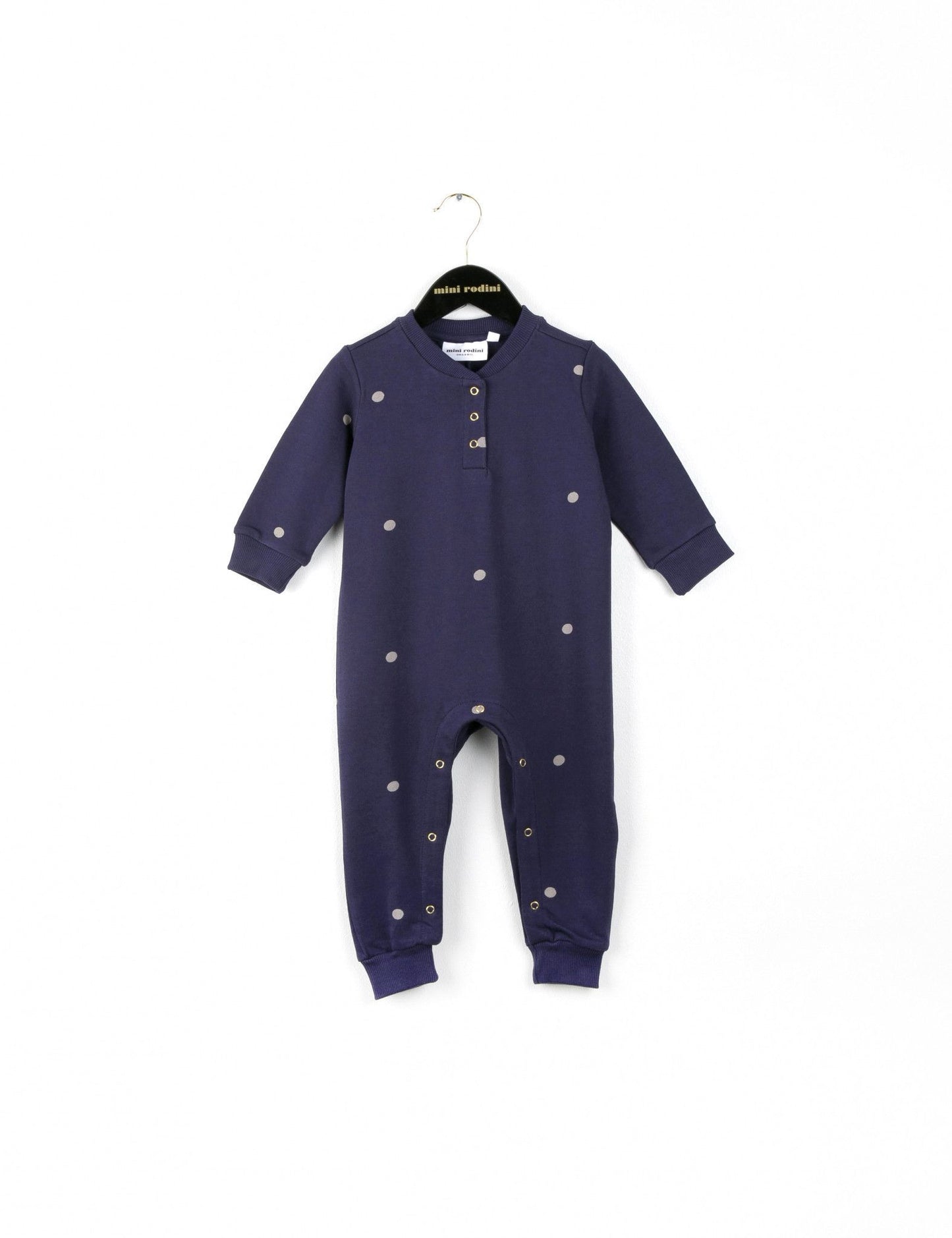 Big Dots Dk Blue Onesie