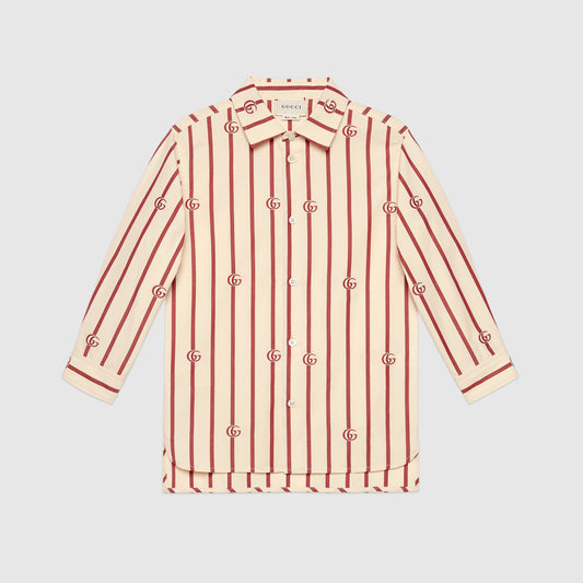Girls Margarine & Red GG Cotton T-Shirt