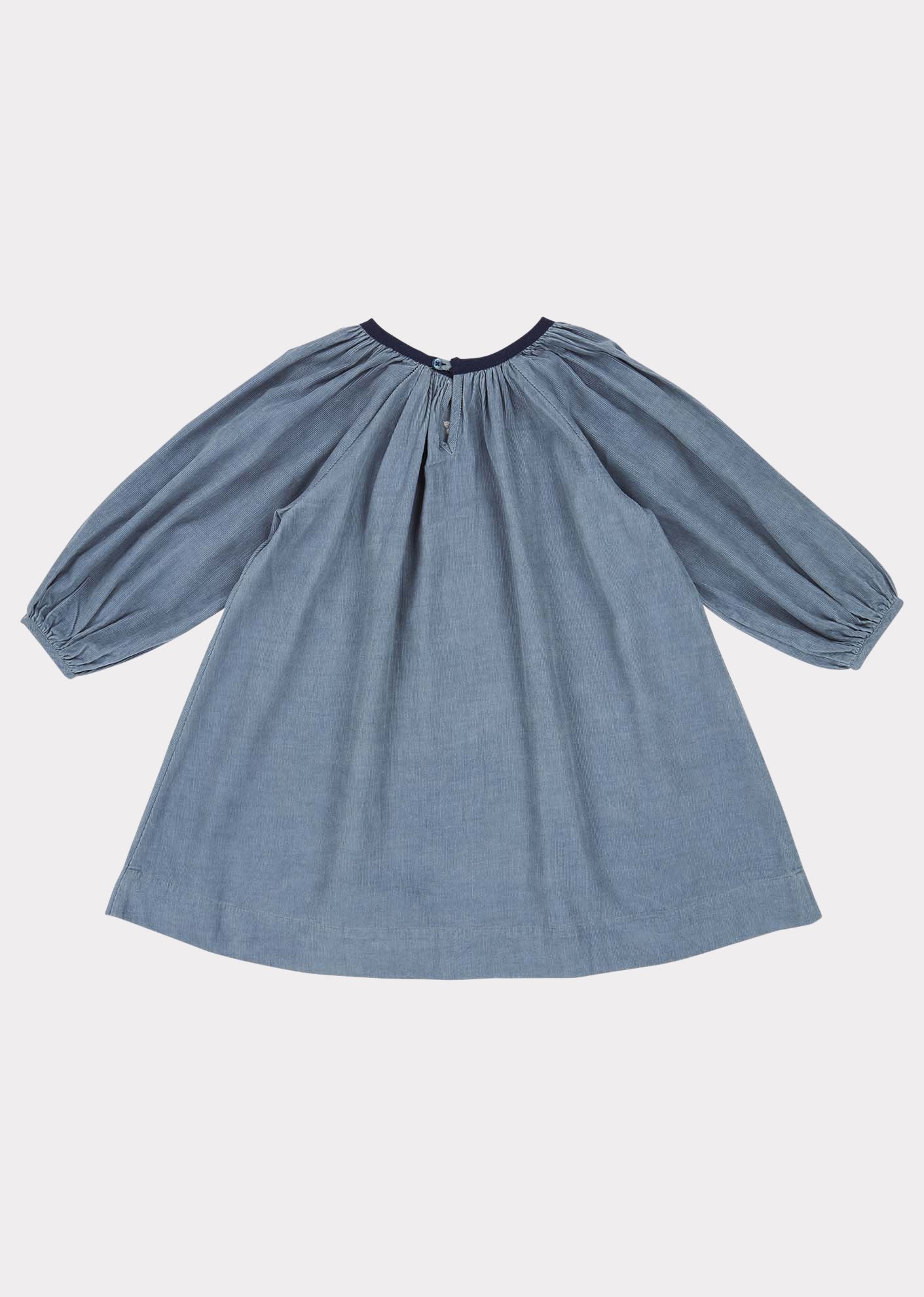 Girls Steel Blue Nightjar Dress