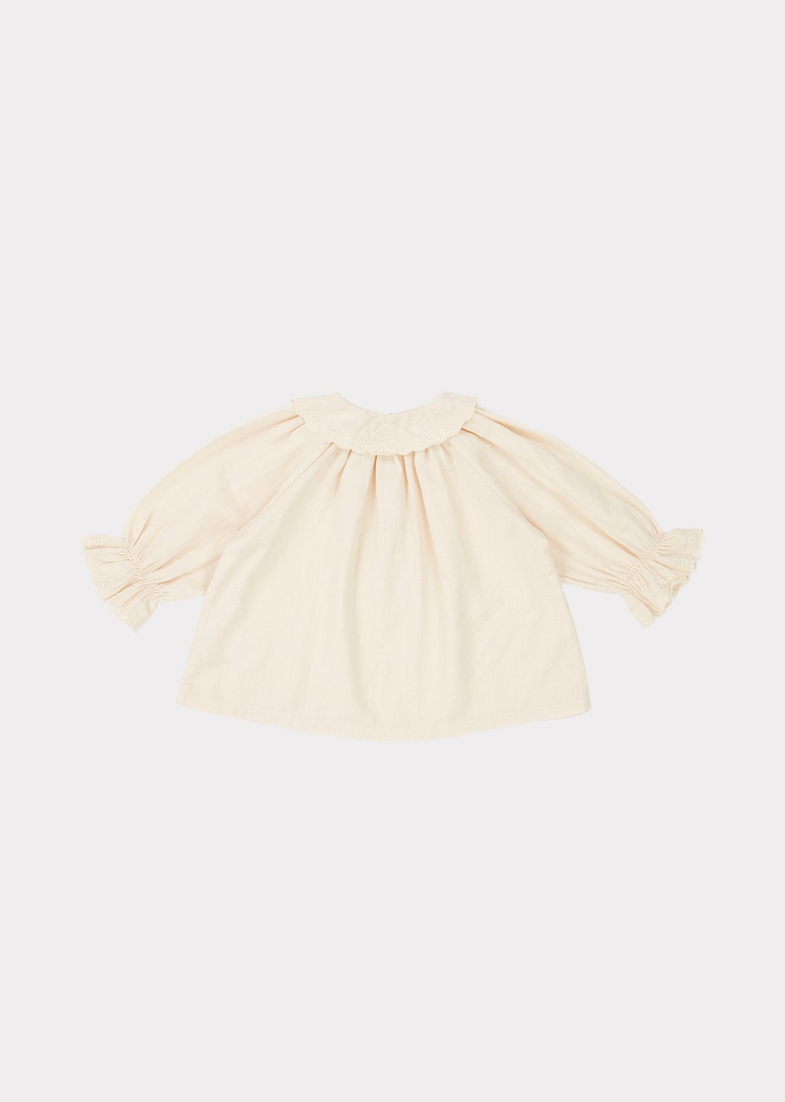 Baby Girls White Cotton Top