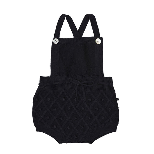 婴儿深蓝色羊毛短裤