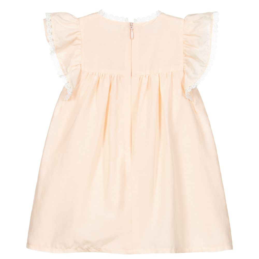 Baby Girls Light Pink Ruffle Dress