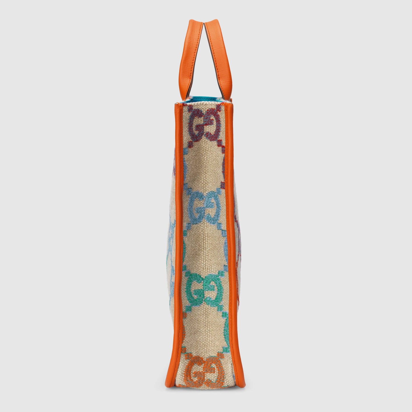 Girls Orange GG Logo Handbag
