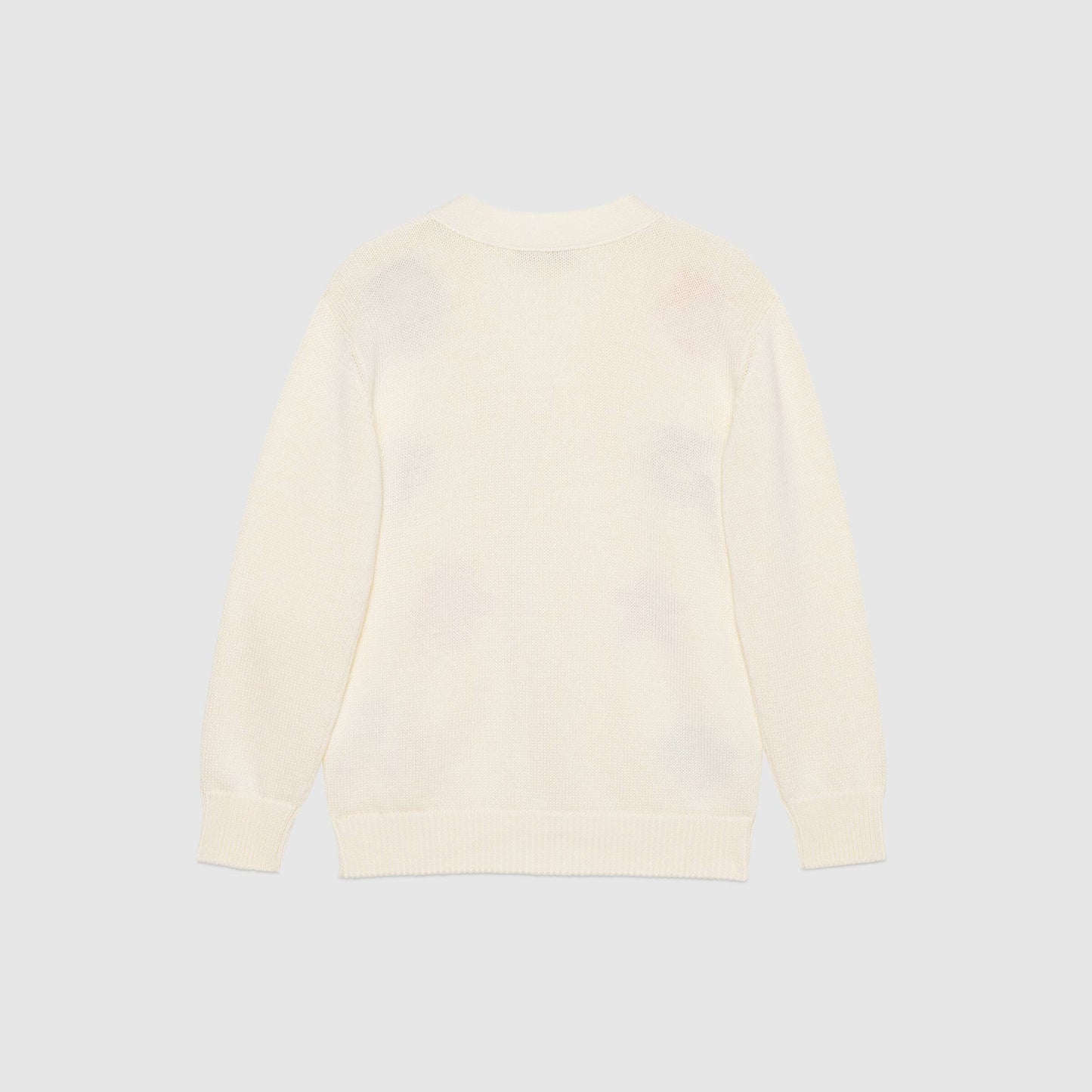 Boys & Girls White Embroidery Cardigan