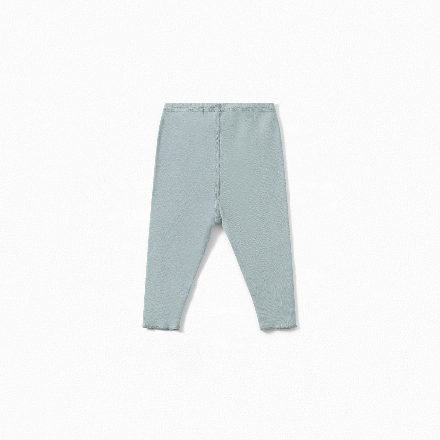 Baby Boys & Girls Faded Green Legginngs