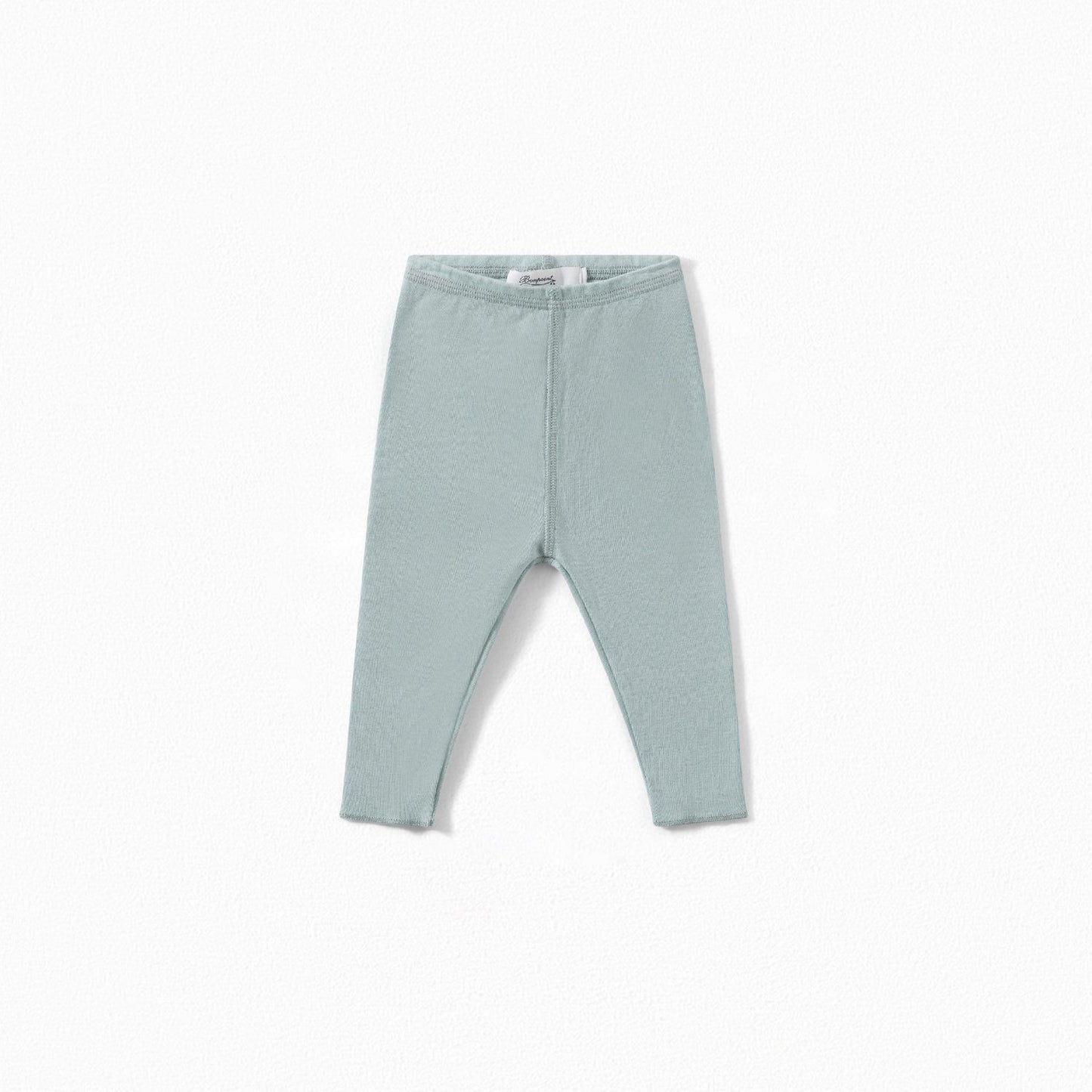 Baby Boys & Girls Faded Green Legginngs