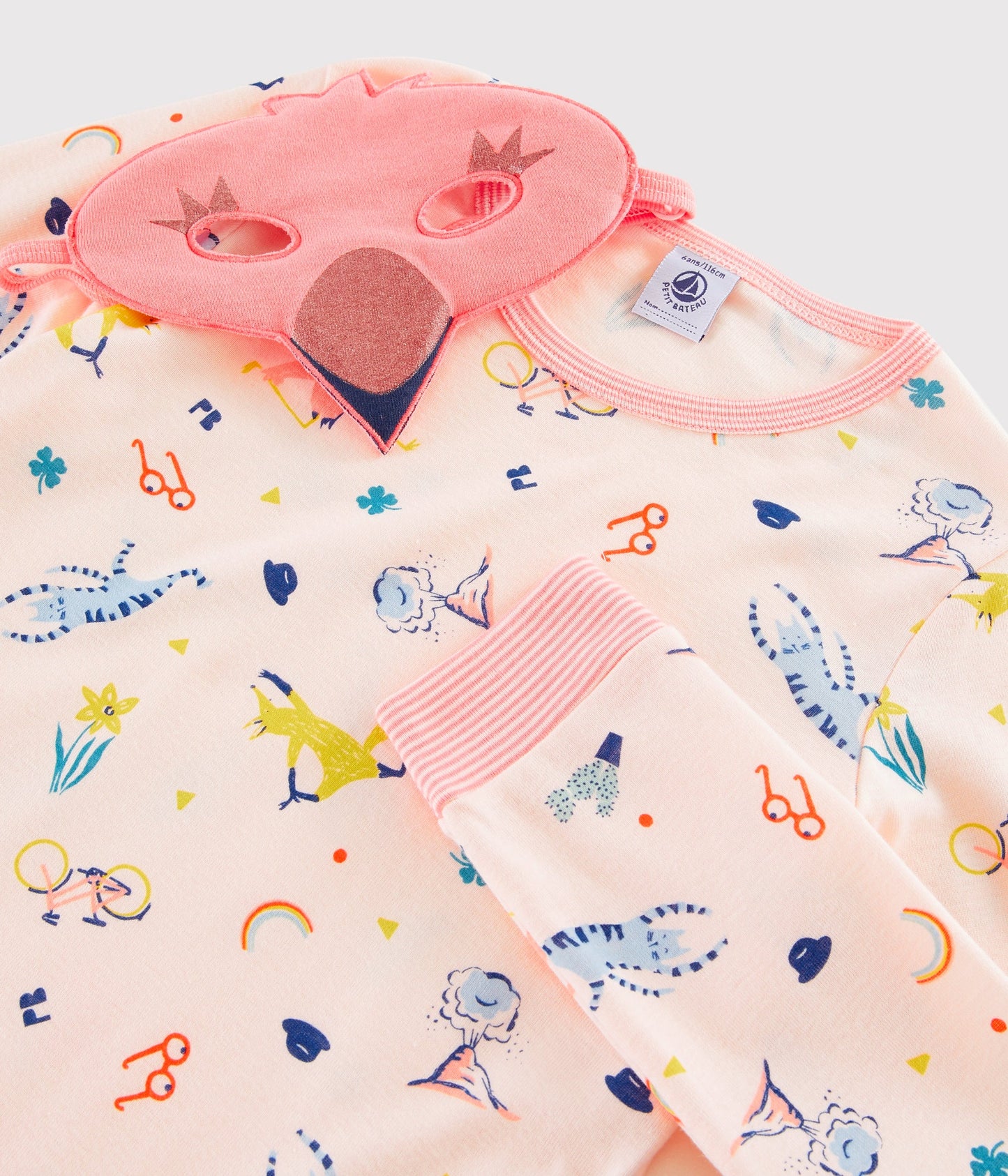 Girls Multicolor Cotton Nightwear Sets