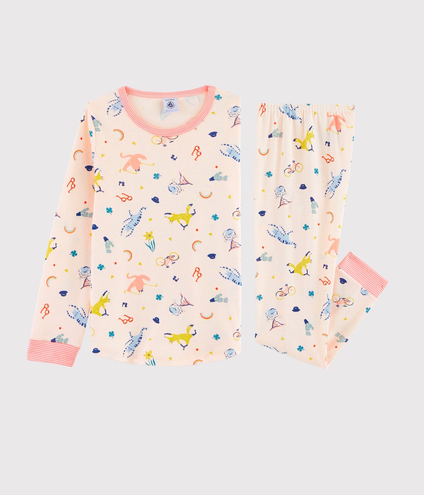Girls Multicolor Cotton Nightwear Sets