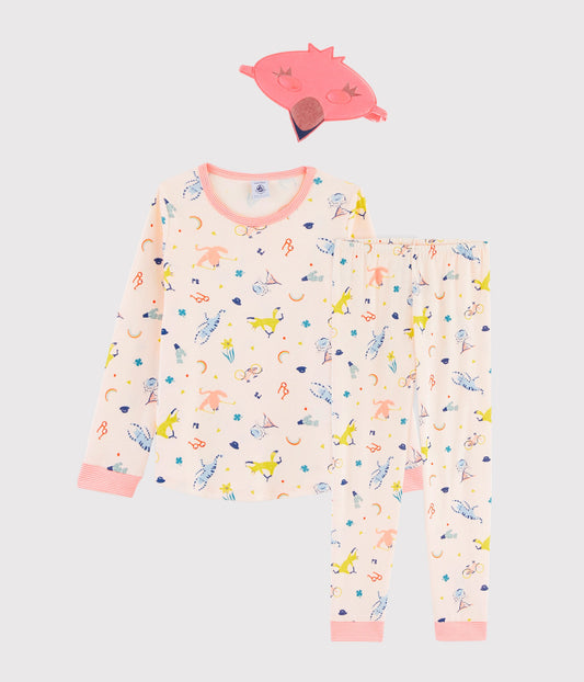 Girls Multicolor Cotton Nightwear Sets