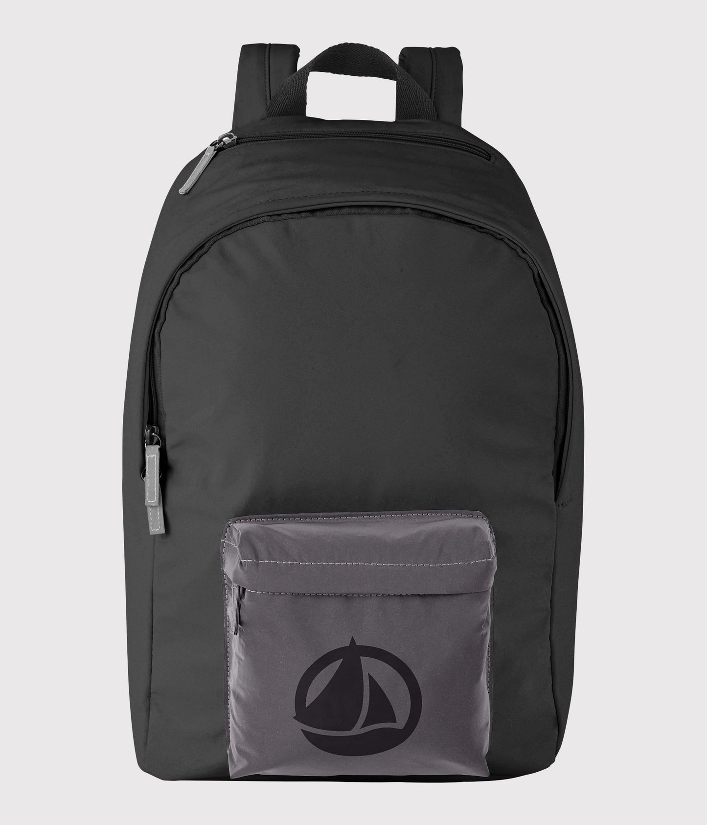 男童黑色Logo背包