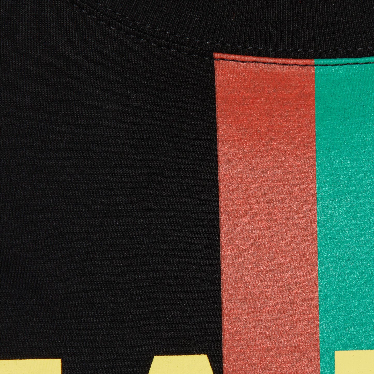 Boys & Girls Black Striped Cotton T-Shirt