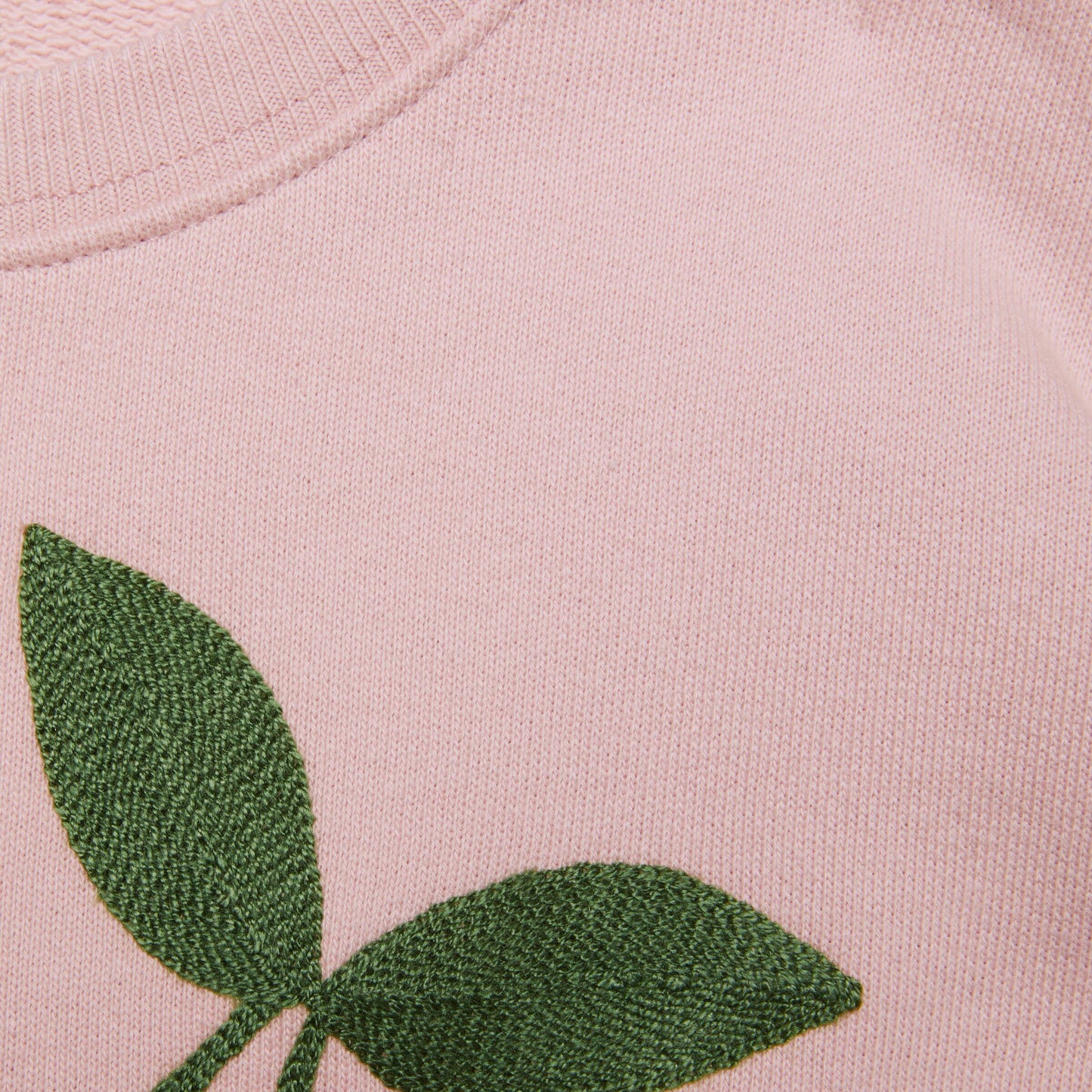 女童粉色Logo棉连衣裙