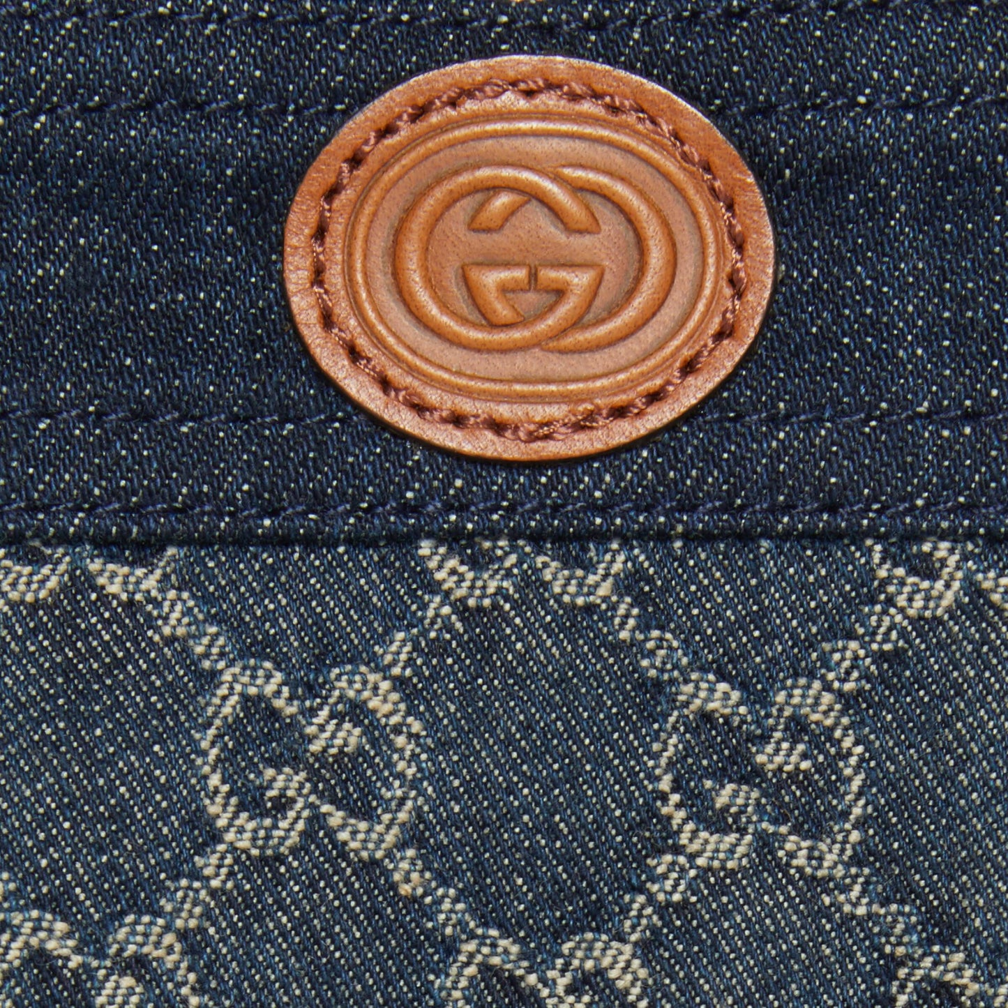 女婴蓝色 GG Logo连衣裙