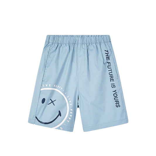 儿童浅蓝色短裤