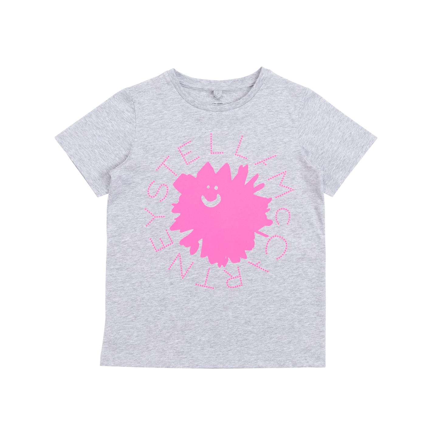 Girls Grey Thunder Cotton T-Shirt